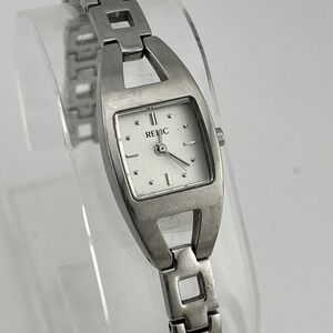 Relic Watch Women 18mm‎ Case Silver 6.5" Band ZR33543 - New Battery